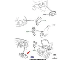 LAND ROVER Stabdžių šviesos jungiklis Facet XKB000022 tinka: BMW 640i 650i xDrive Mercedes C43 AMG