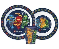 LEGO Ninjago valgomojo rinkinys su puodeliu 260 ml