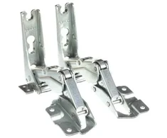 Liebherr/Miele šaldytuvo šaldiklio durų vyrio rinkinys viršus apačia originalus 704009500