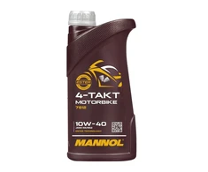 MANNOL 4 taktų motociklų alyva 10W40 1L 7812