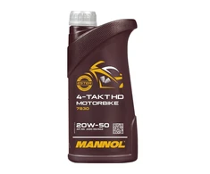 „MANNOL“ 4 taktų motociklų alyva HD 20W50 1L 7830