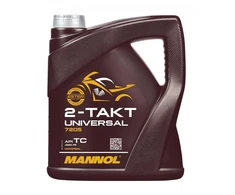 MANNOL dvitakčių universalus mineralinis tepalas mišiniams, 4 l