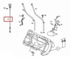 Mercedes Benz A Klase W168 Vaneo W414 Alynas Stikas Originalus A166010007264