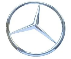 Mercedes Benz 280 350 450 SLC Emblemos Ženklelis Originalus A1077580058