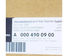 Mercedes-Benz Endrohrblende A0004900900 Originalus