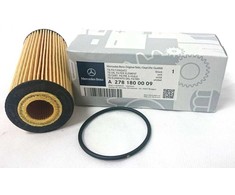 Mercedes Benz MB C-CLASS W205 AMG C63 4.0 benzininis alyvos filtras originalus A2781800009