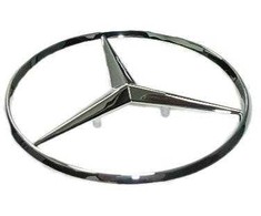 MERCEDES BENZ MB VITO W638 GALINIS BAGAŽINĖS DANGTIS ŽVAIGŽDĖS EMBLEMA ŽENKLIUKAS ORIGINALUS