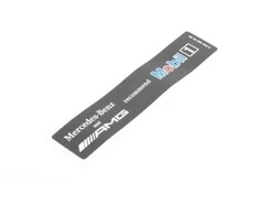 Mercedes-Benz W164 AMG logotipas Mobil1 Oil lipdukas etiketė Originalus A0045849438