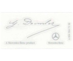 Mercedes Benz "Mercedes" priekinis priekinis stiklas G Daimler Signature Sticker Decal Genuine A0045847338