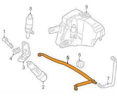 Mercedes Benz Ml 270 Cdi W163 Schlauch Hose Originalus A1638601892