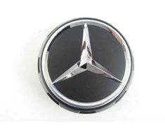 "Mercedes-Benz" ratų centrinis dangtelis Matinis 75 mm originalus A00040009009283