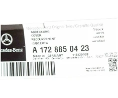 Mercedes Benz Slk 250 SLC 250 d Afdeking Bumper Originalus A1728850423