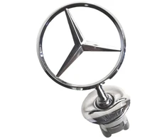 Mercedes-Benz W167 variklio dangčio žvaigždės emblema chromuota originali A2218800086