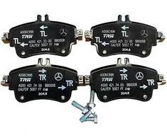 Mercedes-Benz W176 A klasės priekinės stabdžių trinkelės originalios A0004202902