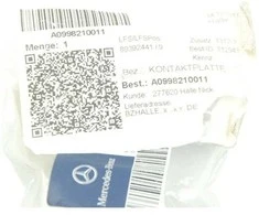 Mercedes-Benz W205 W238 W177 Saulės skydelio laikiklis su kontaktine plokštele originalus A0998210011