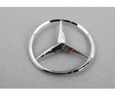 Mercedes-Benz W208 Galinis bagažinės dangtis bagažinės žvaigždės emblema originalus A2087580058