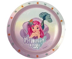 Mergaitės "Mermaid Magic" pietų lėkštė mergaitėms