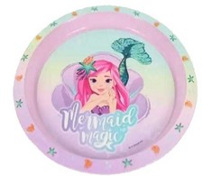 Mergaitės "Mermaid Magic" pietų lėkštė mergaitėms