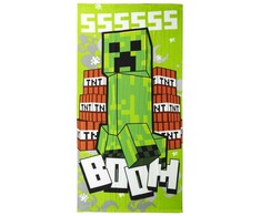 "Minecraft Boom" rankšluostis 70x140 cm