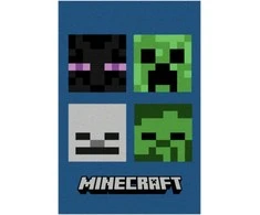 "Minecraft" pledas vaikams 100x150 cm