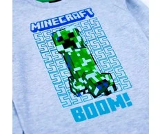 "Minecraft" vaikiški marškinėliai ilgomis rankovėmis