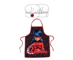 Miraculous Ladybug Stebuklingos boružėlės prijuostės rinkinys vaikams