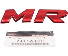 Mitsubishi Electric Mitsubishi Lancer Evolution MR Galinės Emblema 2010-2013 Originalus 7415A162