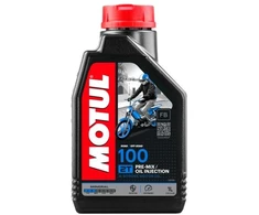 Alyva motociklams Motul 100 2T MINERAL, 1L