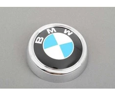 NAUJA OEM BMW F25 SUV Bagažinės Dangtis BMW Emblema Ženklelis Chromas 51147364375