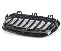 NAUJA OEM M Sport Priekinė Buferis Dešinė Centrinė Grotelė Juoda Blizgi BMW 2 F22 23 2013