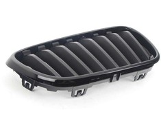 NAUJA OEM M Sport Priekinė Buferis Dešinė Centrinė Grotelė Juoda Blizgi BMW 2 F22 23 2013