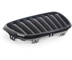 NAUJA OEM M Sport Priekinė Buferis Dešinė Centrinė Grotelė Juoda Blizgi BMW 2 F22 23 2013