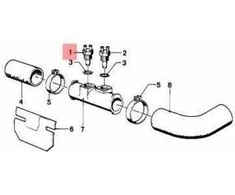 NAUJA OEM Originali BMW E12 E21 Sedano Variklio Termoventilis 11741266922