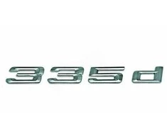 NAUJA OEM Originali BMW F30 F30N Bagažinės Dangčio 335d Emblema Ženklas Logotipas 51147289896