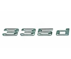 NAUJA OEM Originali BMW F30 F30N Bagažinės Dangčio 335d Emblema Ženklas Logotipas 51147289896