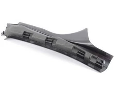 Naujas originalus BMW 5 F10 F11 juodas kairysis galinis durų slenkstis N/S 7358047