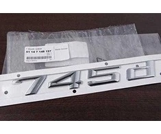 Naujas originalus BMW 7 serijos E65 745D bagažinės ženklelis emblema logotipas 7148197 OEM