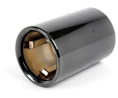 Naujas originalus BMW F20 F22 F30 F32 F34 juodo chromo išmetimo vamzdžio apdaila 7622764 OEM