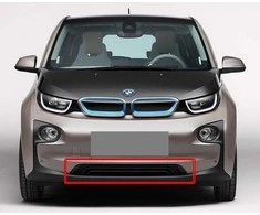 Naujas originalus BMW I3 serijos I01 priekinis bamperio apatinis oro įsiurbimo groteles 7306434 OEM
