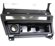 Naujas originalus BMW priekinis centrinis konsolės saugojimo skyrius peleninė juoda 51168268892