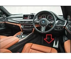 Naujas originalus BMW X6 F16 X5 F15 RHD kilimėlis velūras vairuotojo pusėje 7439868 OEM