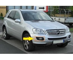 NAUJAS ORIGINALUS MERCEDES BENZ MB ML W164 PRIEKINIO BAMPERIO RŪKO ŽIBINTO GROTELĖS DEŠINĖJE O/S