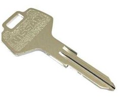 Naujas originalus OEM Nissan Pickup Sentra Patrol tuščias metalinis atsarginis raktas KEY00-00066