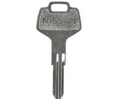 Naujas originalus OEM Nissan Pickup Sentra Patrol tuščias metalinis atsarginis raktas KEY00-00066