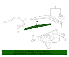 NAUJAS ORIGINALUS OEM TOYOTA 2012-2021 PRIUS C GALINIS LANGO VALYTUVAS AŠMENYS 85242-52090