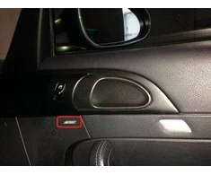 Naujas originalus PORSCHE 911 987 Cayman Boxster durų \"BOSE\" logotipo įrašas OEM