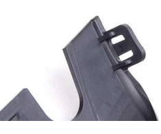 Naujas originalus PORSCHE 911 997 2-osios kartos (09-12) galinis bamperis N/S kairysis šoninis apdailos elementas OEM