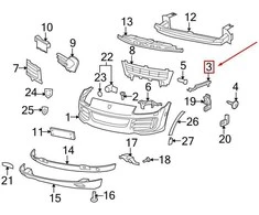 NAUJAS ORIGINALUS PORSCHE CAYENNE 2007-2010 PRIEKINIS BAMPERIO GIDAS DEŠINĖ O/S