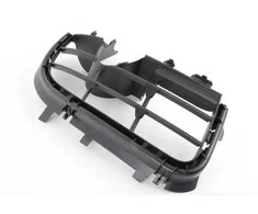 Naujas originalus PORSCHE CAYMAN dešinės priekinės bamperio įleidimo grotelės 9875055540201C OEM