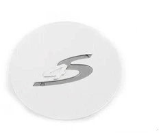 Naujas originalus Porsche įdubtas sidabrinis centrinis dangtelis su 4S insignija 9933613030361M
